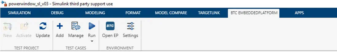 Seamless Testing for Model-Based Developers: Directly from Simulink